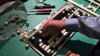 Model M keyboard Individually restored by hand One key at a time [upl. by Mirisola]