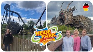 Heide Park Resort Germany Vlog  Experiencing New Dark Ride Dämonen Gruft and More [upl. by Villiers]