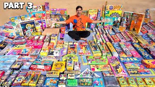 ₹200000 Unique Diwali Stash PART3🔥 लो आ गये नए नए पटाखे  Diwali Stash Testing [upl. by Annahgiel]