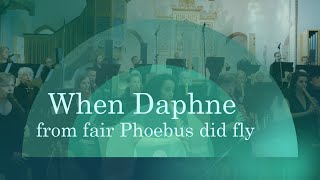 When Daphne from fair Phoebus did fly  Berliner Blockflöten Orchester [upl. by Nitz]