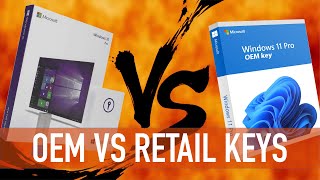 Windows OEM VS Retail Keys  Are They Safe Which is for You [upl. by Eneluj]