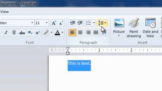 Wordpad for Windows 7 Complete Tutorial HD [upl. by Navis]