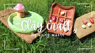 lets be creative with Clay ✨ diy art clayart [upl. by Aidile]