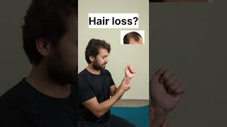 Prevent Hair Loss with This Simple Acupressure Point hairfall hairgrowth acupoints shorts [upl. by Lahcim244]