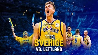 Missa inte SverigeLettland 28 juni 🇸🇪🏠🏀 FIBAWC [upl. by Nasas422]