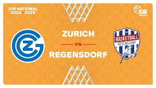 U16 National｜Day 2 ZURICH vs REGENSDORF [upl. by Dnamra]