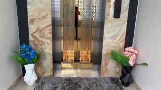 Home Lift Hydraulic Lift Designer Cabin Gold Cabin Commercial Lift Luxury LiftCustomized Lift [upl. by Atenaz]