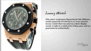 Watch this Audemars Piguet 25940OKOOD002CA01 Royal Oak Offshore 18k Rose Gold Watch [upl. by Toth]