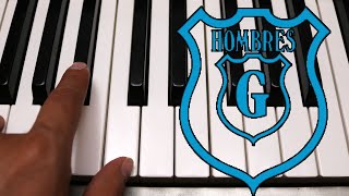 Venezia  Hombres G  Piano Tutorial  Notas Musicales [upl. by Manton]