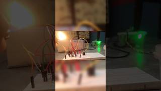 Flame detector circuit 🔥🔥🔥  fire sensor  project ideas shorts [upl. by Sherie530]