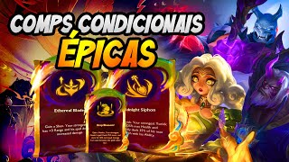 AS MELHORES COMPS CONDICIONAIS TFT SET 11 [upl. by Akimihs183]