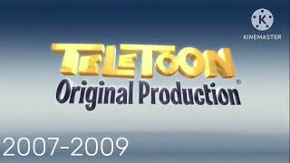 Teletoon Original Production Logo History [upl. by Enala]