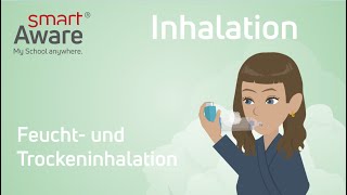 Richtig inhalieren  Inhalation in der Pflege durchführen  Pulver und Feuchtinhalation [upl. by Namialus120]