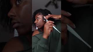 How To Lay Edges  Best Edge Control For 4C Hair  Natural Hairstyles [upl. by Erreit]