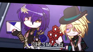 HSR SHes my alibi gacha trend  Not OG  Ft Dr Ratio amp Aventurine [upl. by Lahsram]