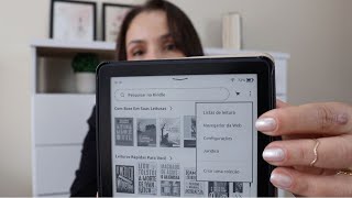 Kindle dá para ler outros livros sem ser da Amazon é dificil é confortávelquanto custa e [upl. by Etnoed717]