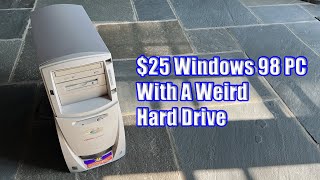 25 Windows 98 PC from Savers Repair and Software Restore [upl. by Carolyn852]