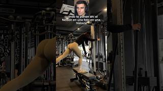 STOP LIKE AL NELSON😡🍑 fyp gym gimnasio gymgirl gimsis stoplikealnelson [upl. by Teddman]