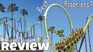 Medusa Review The BEST Floorless Coaster Six Flags Discovery Kingdom [upl. by Herrmann]