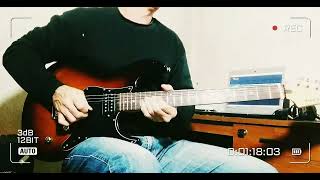 PARISIENNE WALKWAYS Gary Moore guitar solo Cover [upl. by Hartmann]