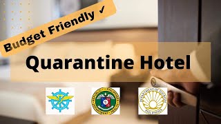 Affordable Quarantine Hotels in Manila 2022  Liz Calim [upl. by Nwahsor]