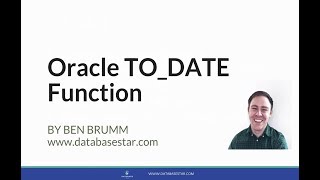 Formation Oracle PLSQL  19 Les types de données Oracle [upl. by Retsbew611]