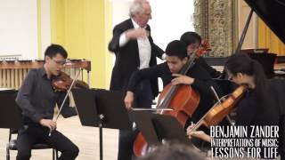 Brahms  Piano Quartet no 1  1st movement Benjamin Zander  Interpretation Class [upl. by Satterlee]