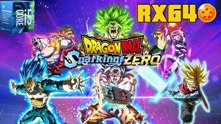 BENCHMARK GAME AMD RX 640 4GBDragon Ball Sparking ZERO ¿A cuantos FPS VA [upl. by Teeter]