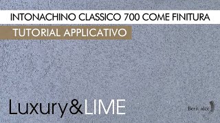 Intonachino Classico 700 by LuxuryampLIME  Video applicativo [upl. by Ayotahs]