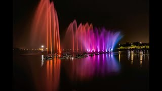 Mysore brindhavan garden water music fountain ⛲️2024 [upl. by Balkin]