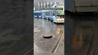 Manhole na gumagalaw bakit kaya manhole makeyouconfused facts amazing train shortsvideo [upl. by Isnan]