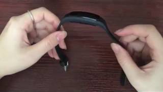 How To Charging Of moreFit Slim Touch Fitness Tracker [upl. by Lyrpa873]