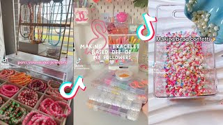 ✨🌸 Clay Bead Bracelet TikTok Compilation 🌸✨ 1  Bracelet Making TicToks [upl. by Ciri995]