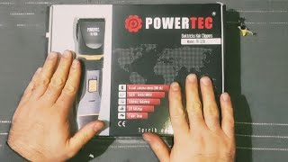 Kendi Berberiniz Olun POWERTEC TR3200 Saç Sakal Tıraş Makinesi Tavsiye Ediyoruz [upl. by Buttaro]