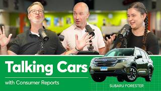 2025 Subaru Forester  Talking Cars with Consumer Reports 453 [upl. by Tallie]