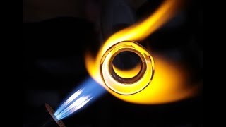 Flaring Lampworking  Glass Blowing Techniques [upl. by Harwilll]