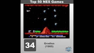 Top 50 NES Games 34 Gradius [upl. by Allemat]