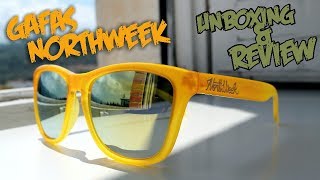 GAFAS NORTHWEEK AMARILLANARANJA  UNBOXING amp REVIEW [upl. by Boulanger]