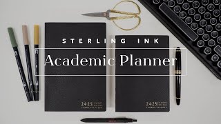 New 20242025 Academic Planner  Sterling Ink [upl. by Ehcar]