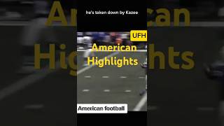 American football 20232024 highlight shortsfootball footballhighlights soccer [upl. by Neruat672]