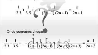 Matemática Discreta  Prova por Indução  Exercício 1 F [upl. by Ayikur]