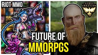 The FUTURE Of MMORPGs Ashes of Creation  Riot MMO [upl. by Eerb237]