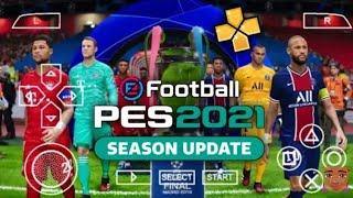 Comment télécharger et installer efootball pes 2021 ppsspp Android CHELITO 19 [upl. by Ybor]