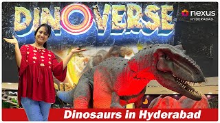 DINOVERSE  Nexus Mall Hyderabad 🦕🦕  DINOSAUR Exhibit  Nexus Mall  Anus Amazing Vlog [upl. by Nairdna]