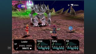 Chrono Cross Remaster Boss Fight Luxator [upl. by Idihc606]