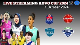 Jadwal Live Streaming Kovo Cup Womens Hari Ini 1 Oktober  Gs caltex Vs Hyundai Hillstate [upl. by Essirahc102]