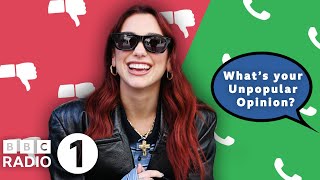 quotWhat a dissquot Dua Lipa plays Unpopular Opinion [upl. by Aerdnaek]