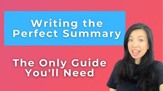 The Perfect Summary Writing Strategy  Step by Step Guide with O Level Example [upl. by Ainoek]