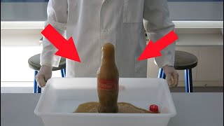 Experimento de COCACOLA Y MENTOS  IONÍZATE [upl. by Aniratac]