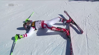 St Moritz 2017 Slalom GOLD LAUF MARCEL HIRSCHER  SKI WM HERREN 1 PLATZ 1922017 [upl. by Atisor]